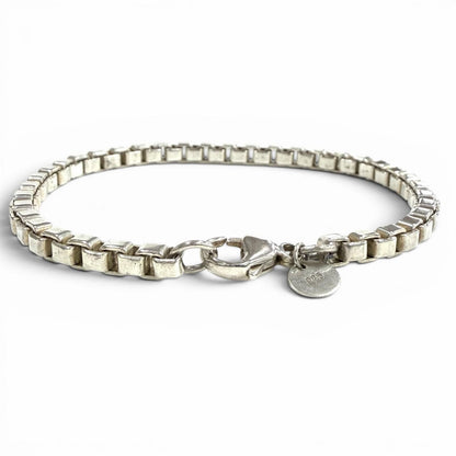 Tiffany & Co Venetian Link 925 Chain Bracelet Silver — view 3