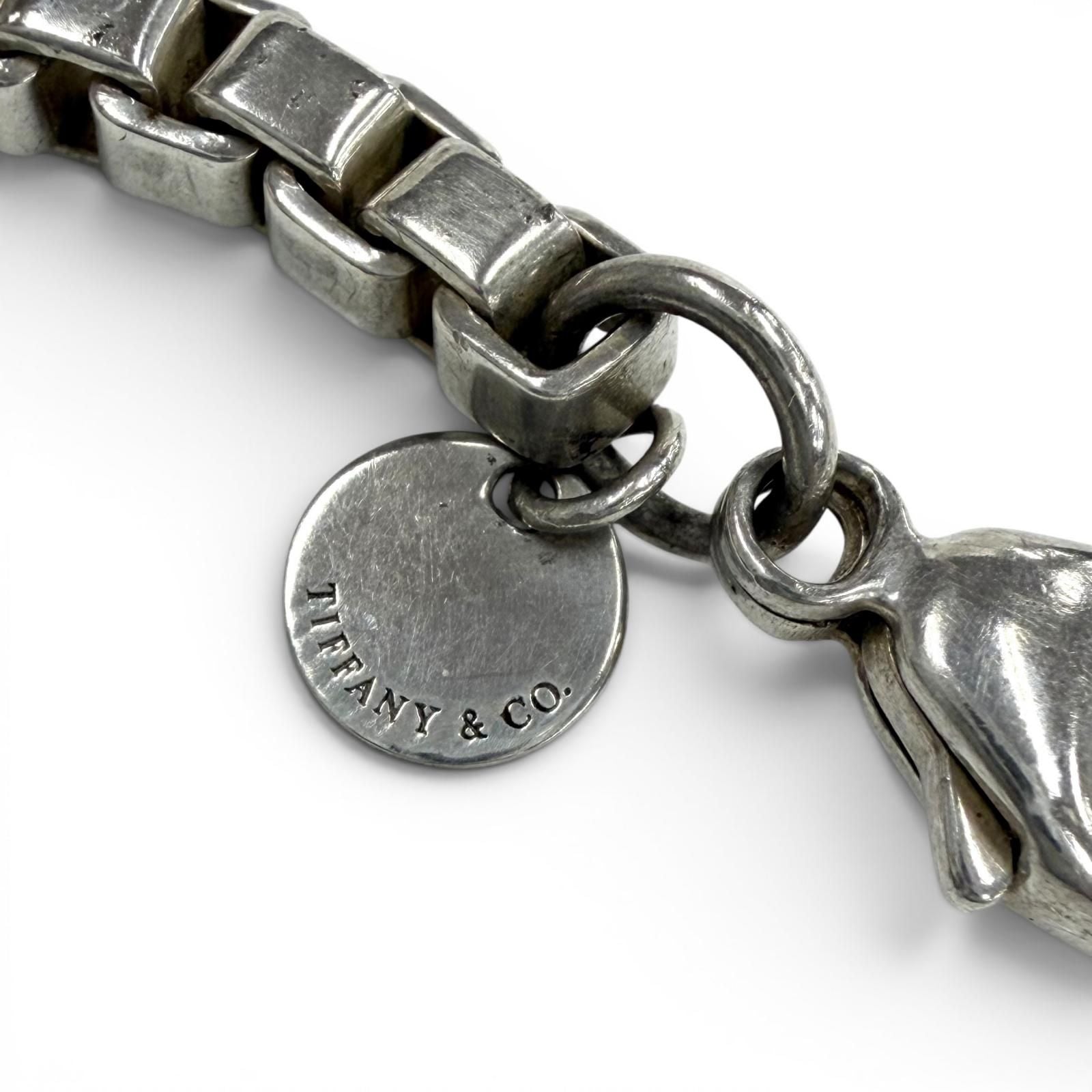 Tiffany & Co Venetian Link 925 Chain Bracelet Silver — view 8