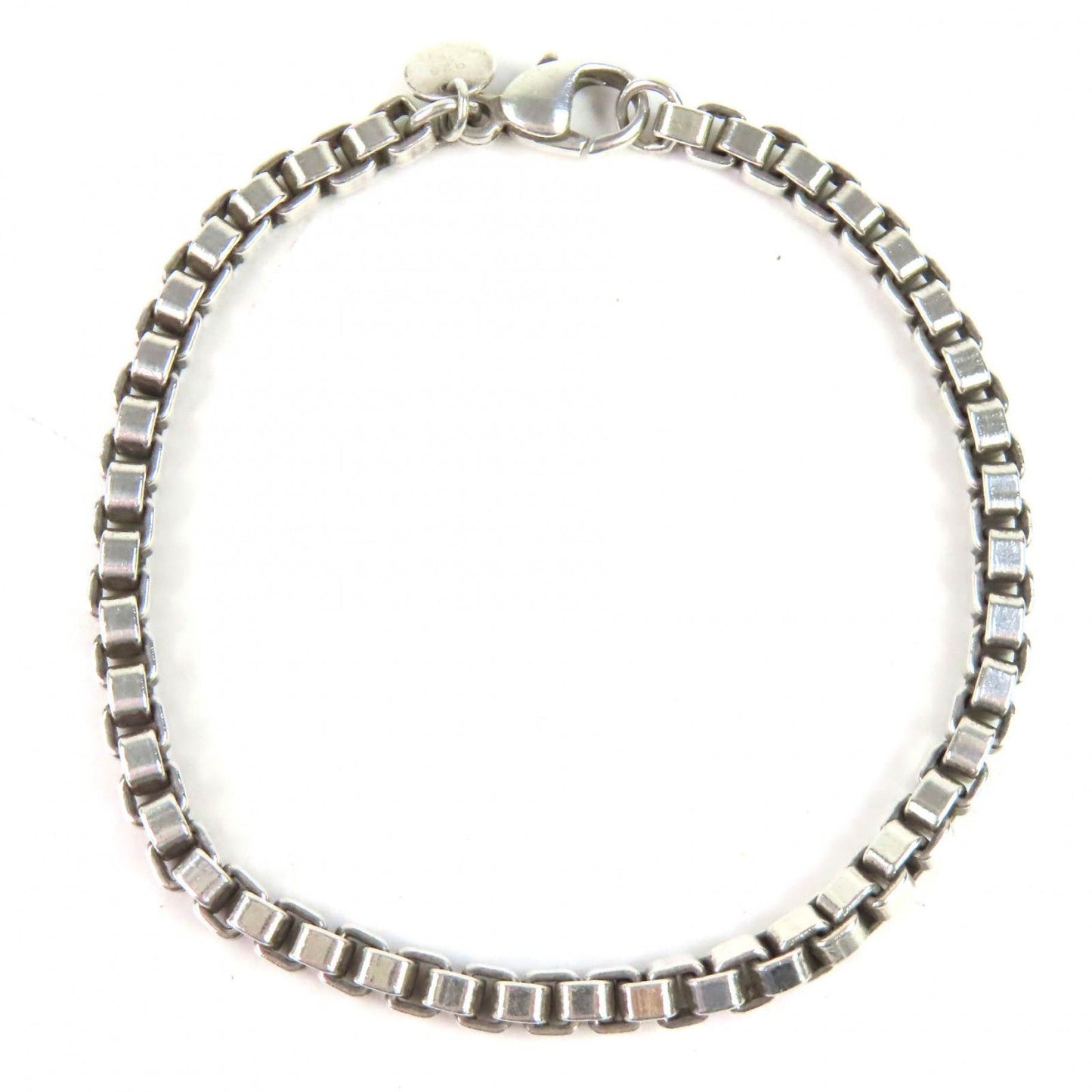 Tiffany & Co Venetian 925 Chain Bracelet Silver