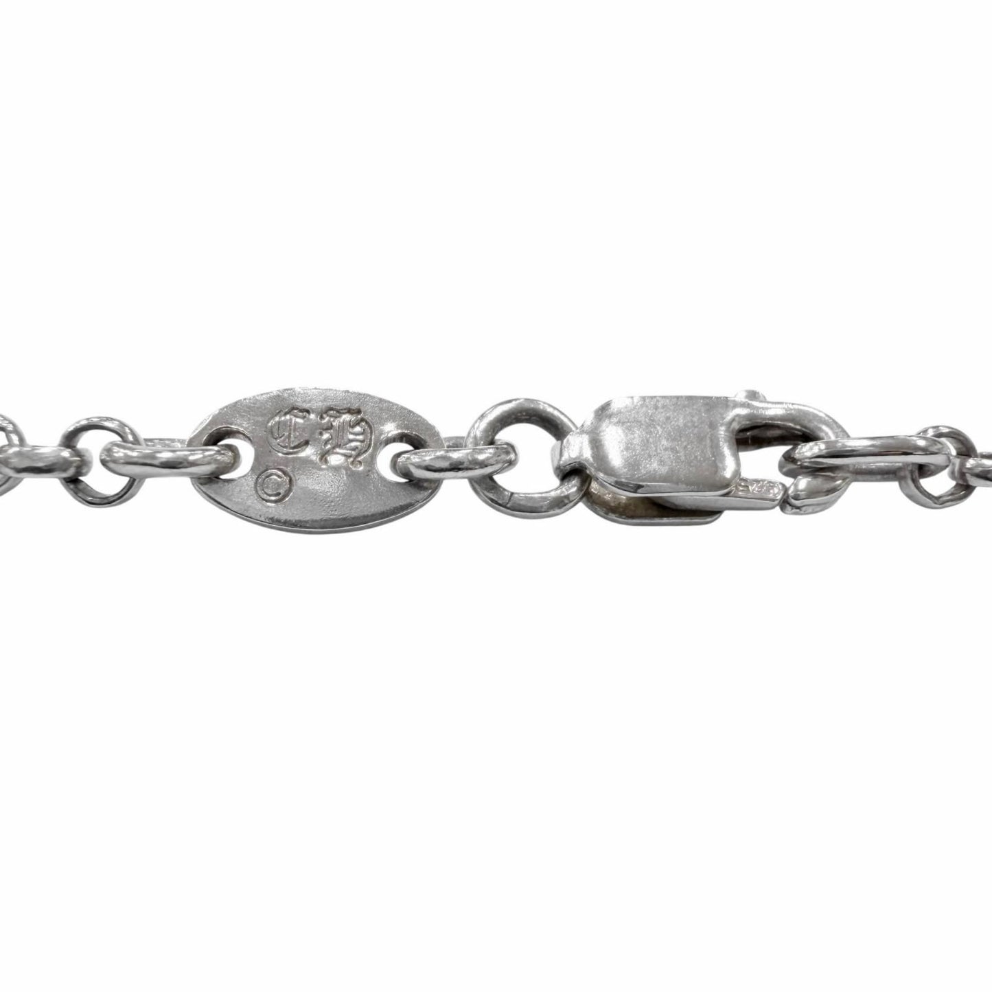 Chrome Hearts Roll Chain Necklace Silver — view 6