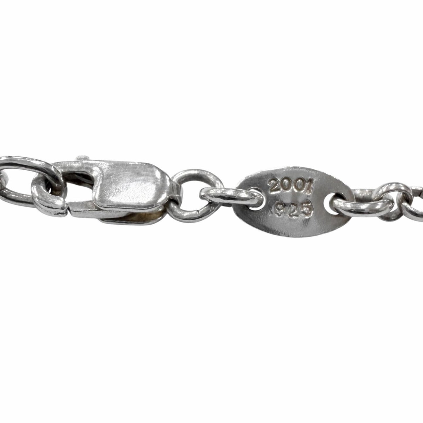 Chrome Hearts Roll Chain Necklace Silver — view 5