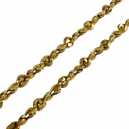 Saint Laurent Yves Vintage Ball Necklace Pendant Gold — view 4