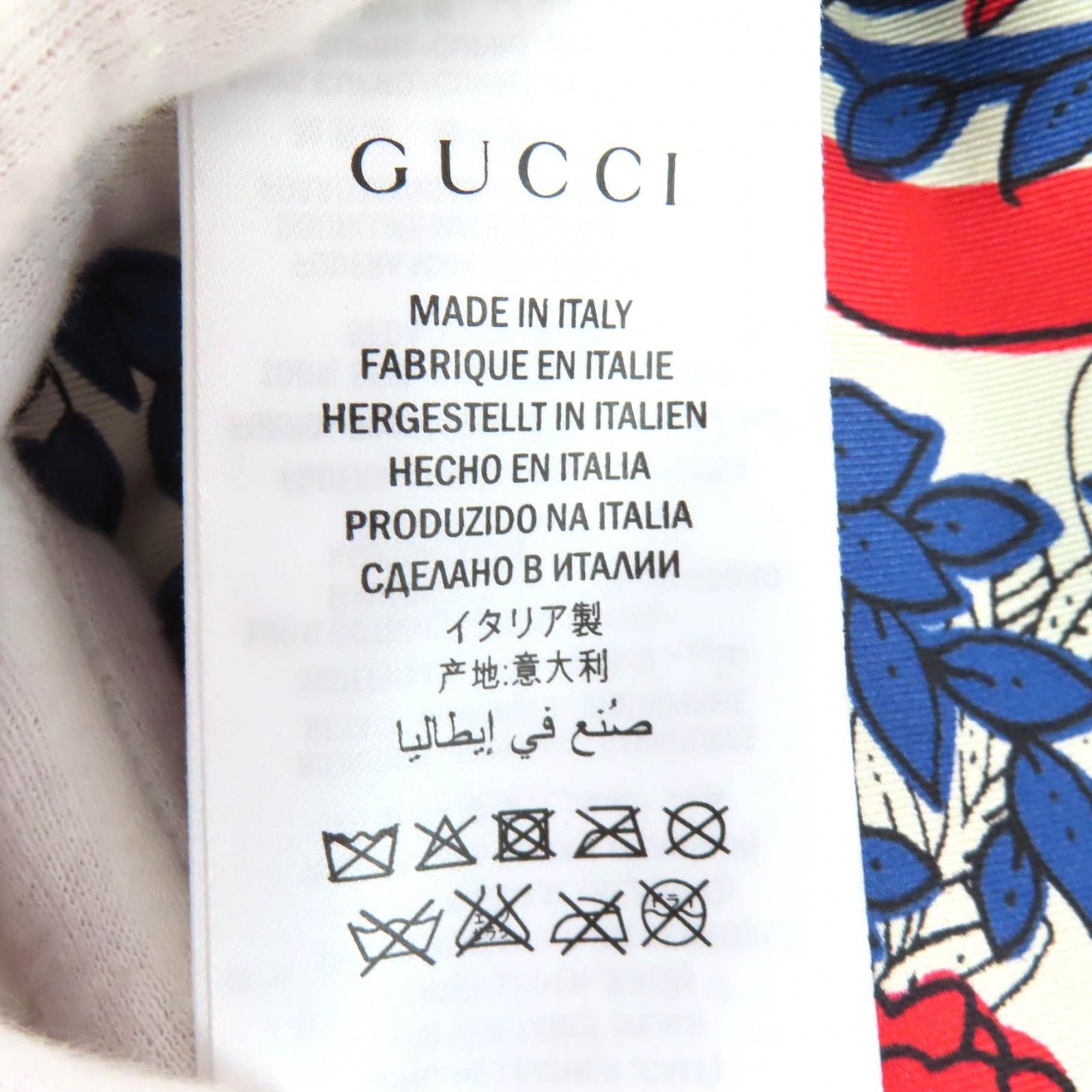 Gucci Lining Allover Pattern GG Pearl Buttoned No Leather Jacket Black Red 36 — view 9