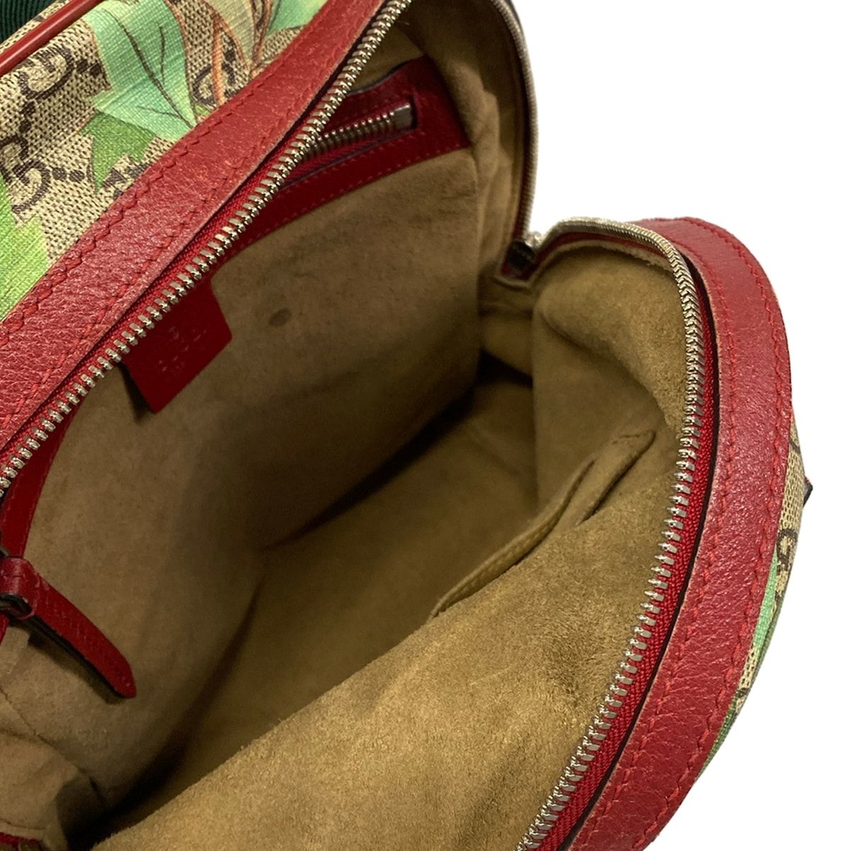Gucci Backpack Sac GG Spruce Multian Small Back Bordeaux Beige Multi Leather — view 7