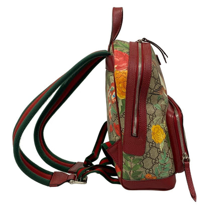 Gucci Backpack Sac GG Spruce Multian Small Back Bordeaux Beige Multi Leather — view 2