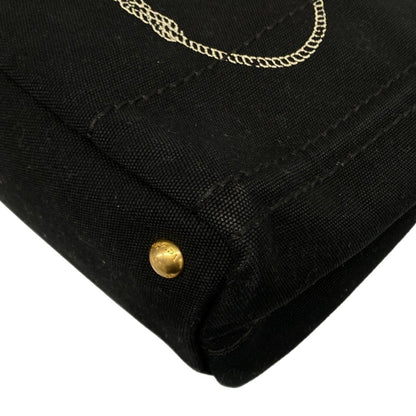 Prada Tote Canapa Black White — view 6