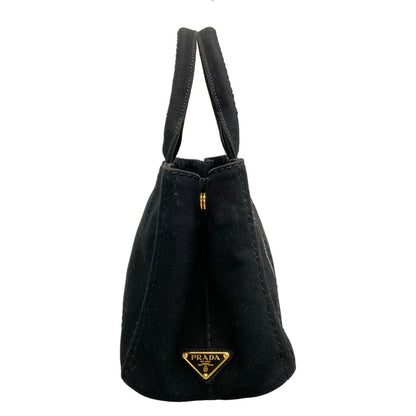 Prada Tote Canapa Black White — view 2