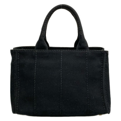 Prada Tote Canapa Black White — view 3