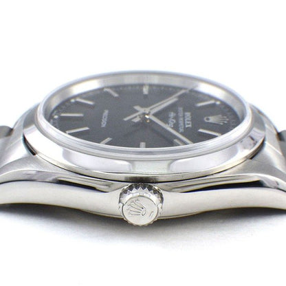 Rolex Watch Air King Black Dial Luminous Index Hand SS Automatic Winding — view 2