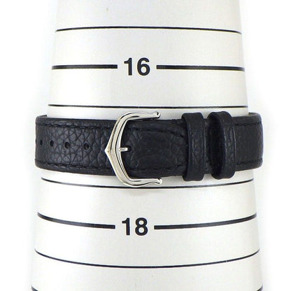 Cartier Watch Tank Mast SM Solar Beat Rectangular Silver Dial Roman Index Black — view 8