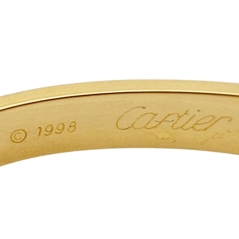Cartier Love Bracelet Bangle 18k Gold Diamond — view 6