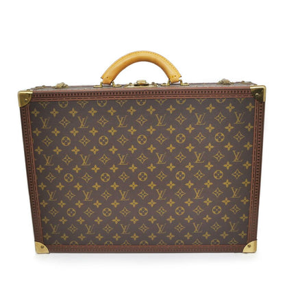 Louis Vuitton Monogram Bisten 55 Brown Trunk Travel Bag