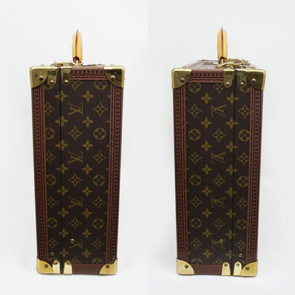 Louis Vuitton Monogram Bisten 55 Brown Trunk Travel Bag — view 2