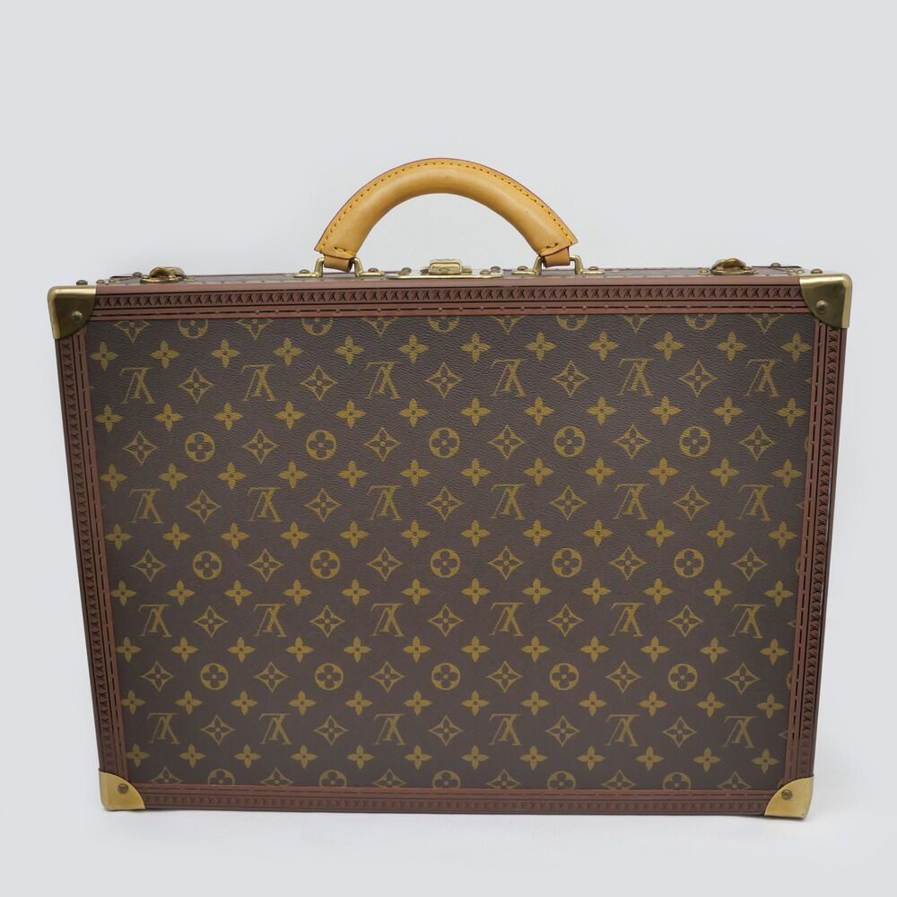Louis Vuitton Monogram Bisten 55 Brown Trunk Travel Bag — view 6