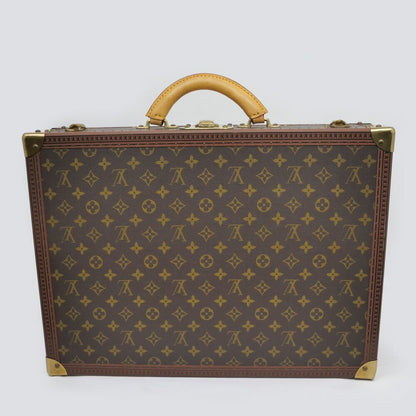 Louis Vuitton Monogram Bisten 55 Brown Trunk Travel Bag — view 6