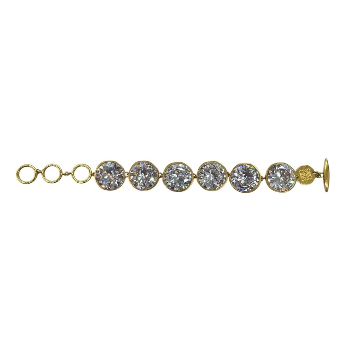 Loewe Crystal Bracelet Gold — view 3