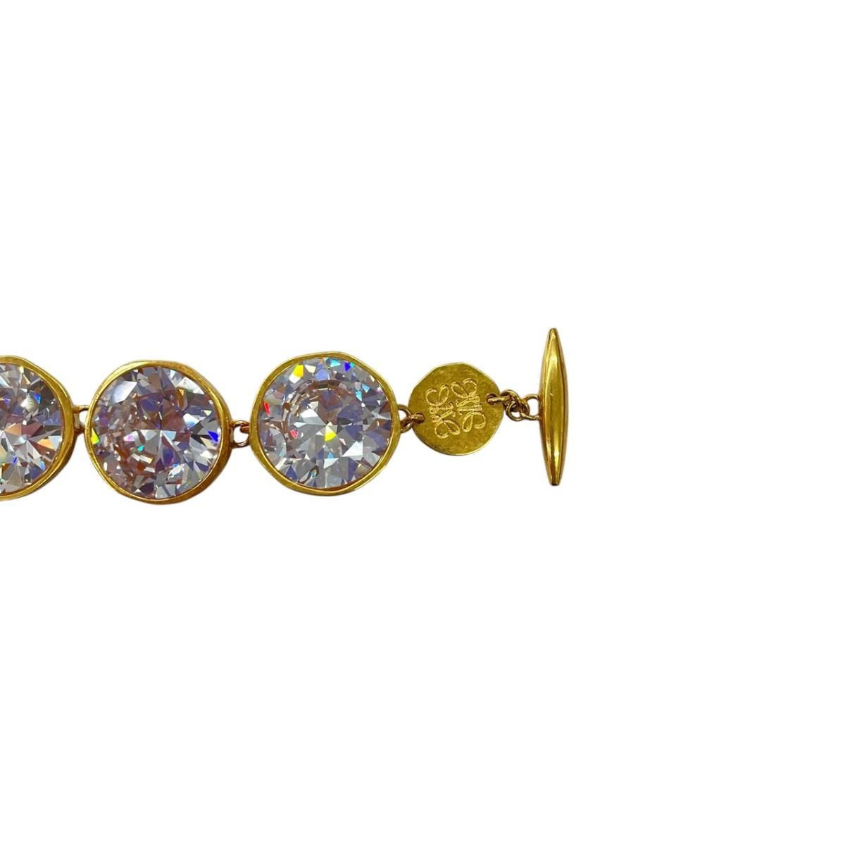 Loewe Crystal Bracelet Gold — view 4