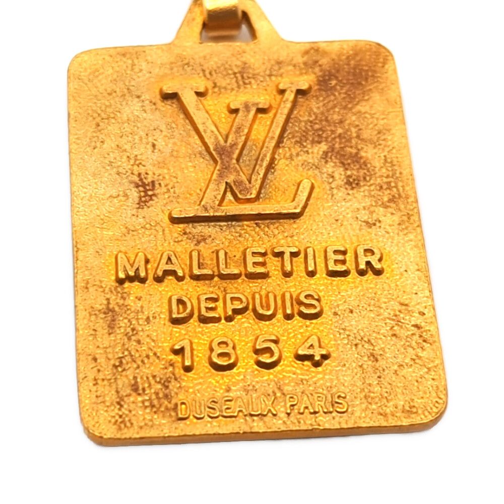 Louis Vuitton Vintage Key Ring Key Holder Key Case Gold — view 5