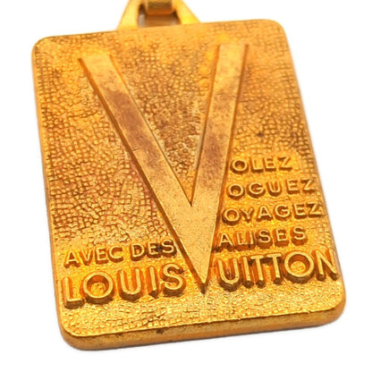 Louis Vuitton Vintage Key Ring Key Holder Key Case Gold — view 4