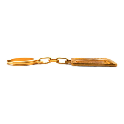 Louis Vuitton Vintage Key Ring Key Holder Key Case Gold — view 3