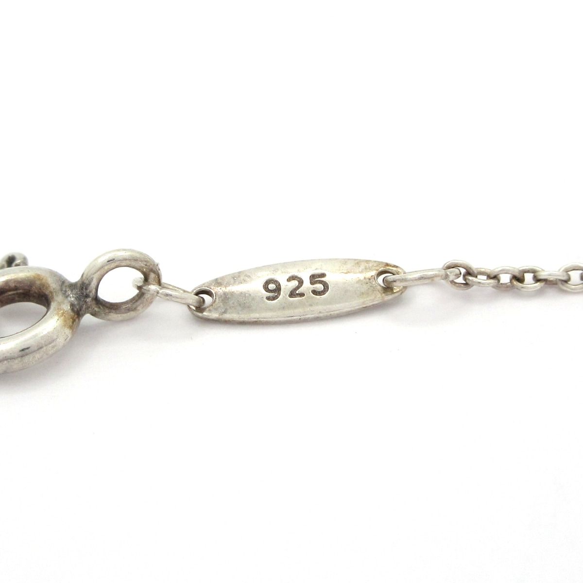 Tiffany & Co Necklace by the Yard Silver Diamond 0.1 Carat — view 6