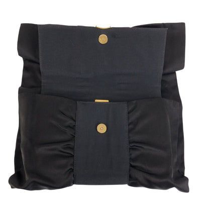 Gucci Vintage Black Gold Satin 005 142 Clutch — view 6