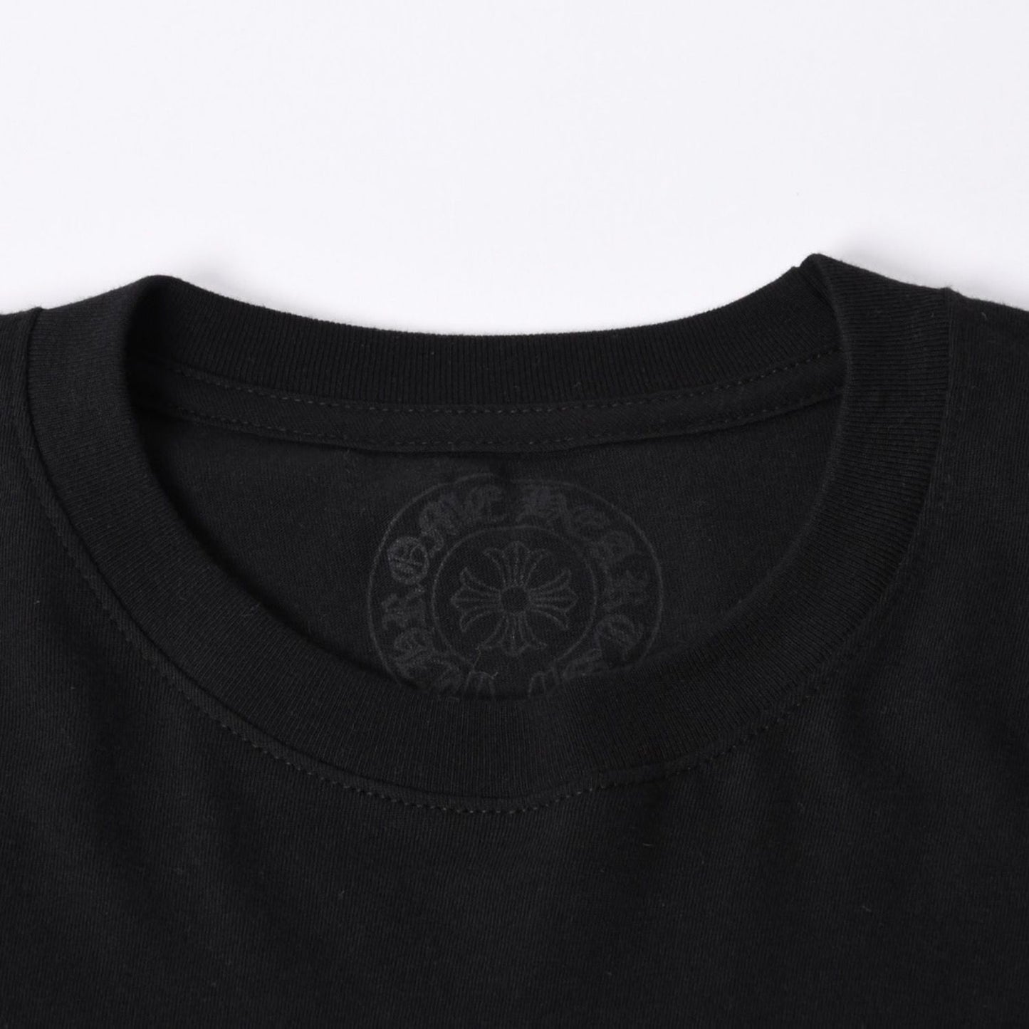 Chrome Hearts Yungblud Aerosmith Joe Foti Black Short Sleeve T-Shirt — view 3