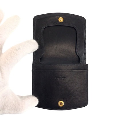 Louis Vuitton Epi Cuvette Spruce Black Leather Coin Purse — view 6