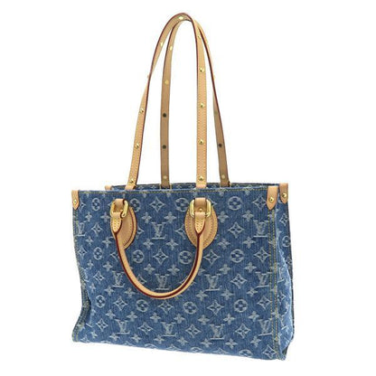 Louis Vuitton Monogram Denim On The Go MM Remix Tote — view 3