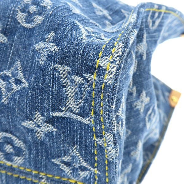 Louis Vuitton Monogram Denim On The Go MM Remix Tote — view 5