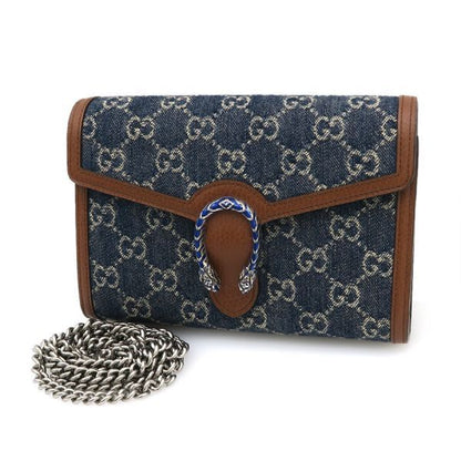 Gucci Dionysus Chain Shoulder Bag Blue