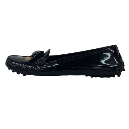 Louis Vuitton Driving Shoes 37 Black Leather