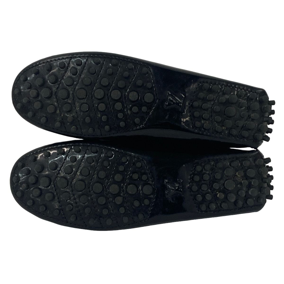 Louis Vuitton Driving Shoes 37 Black Leather — view 4