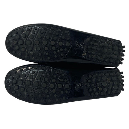 Louis Vuitton Driving Shoes 37 Black Leather — view 4