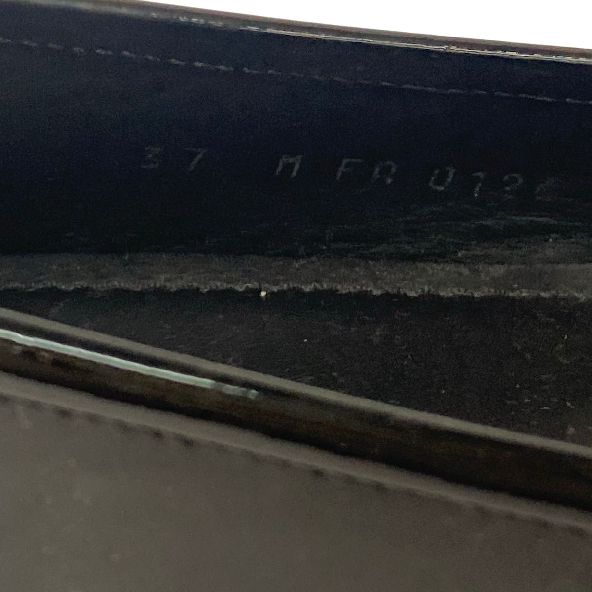 Louis Vuitton Driving Shoes 37 Black Leather — view 6