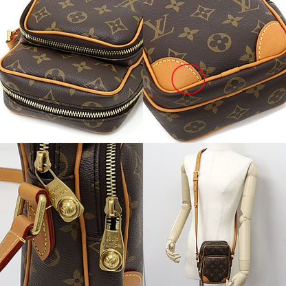 Louis Vuitton Amazon Shoulder Bag Monogram Canvas Brown — view 6