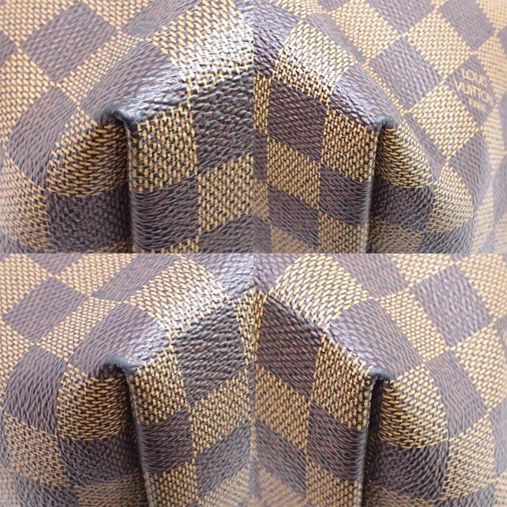 Louis Vuitton Jena MM Damier Brown Gold Shoulder Bag — view 4
