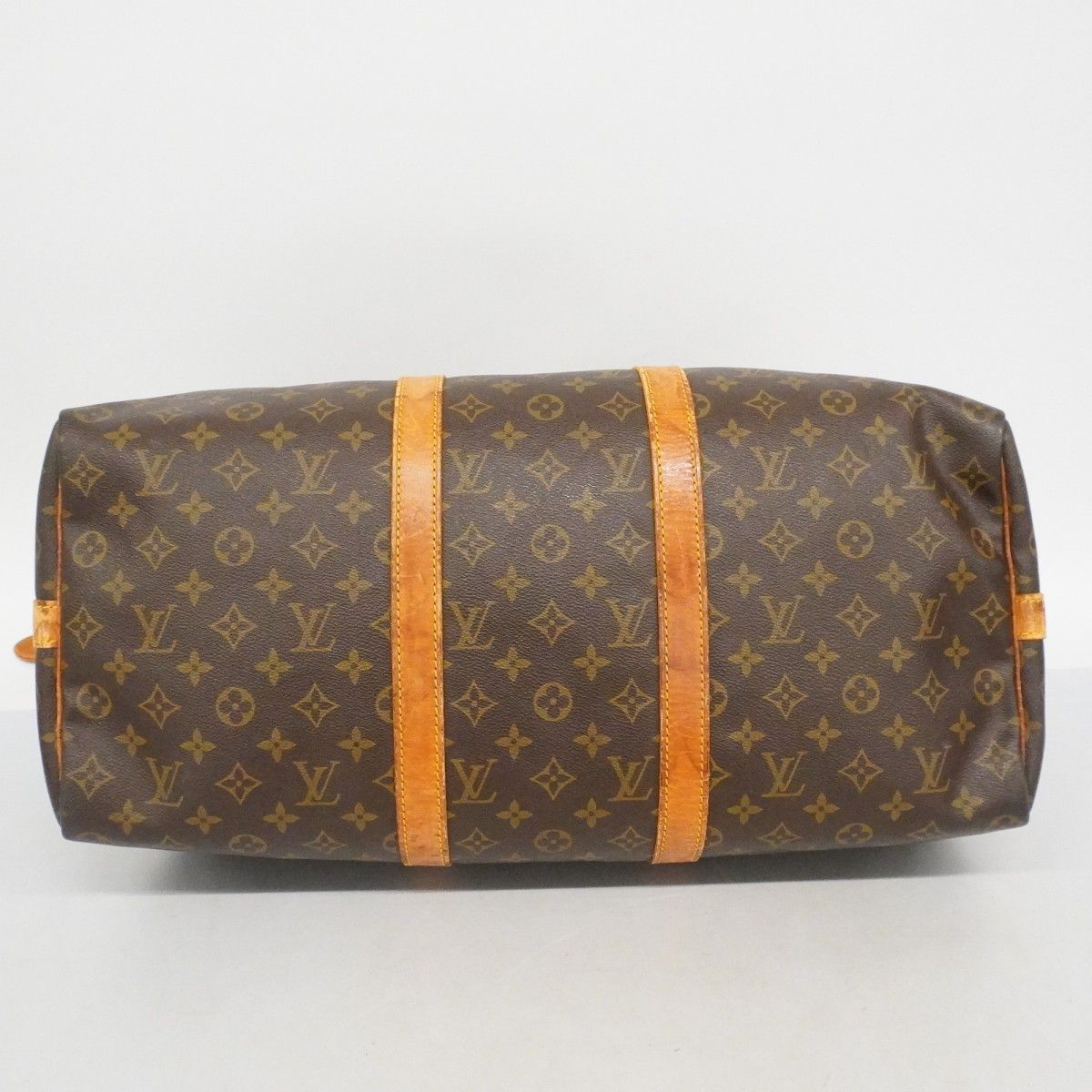 Louis Vuitton Boston Bag Monogram Keepall Bandouliere 50 Brown — view 3