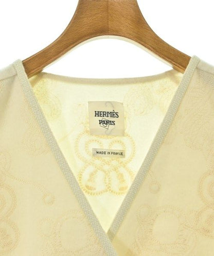 Hermes Collarless Jacket Ivory — view 5