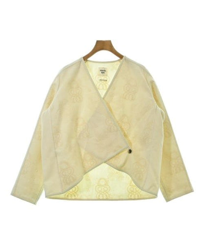Hermes Collarless Jacket Ivory
