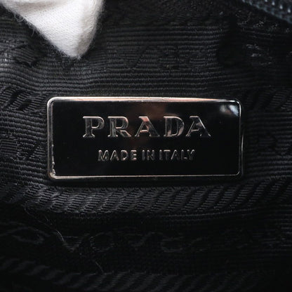 Prada Tessuto Nylon Triangle Logo Shoulder Bag Crossbody Messenger Business — view 9