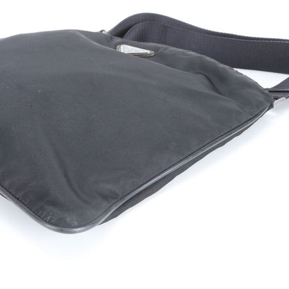Prada Tessuto Nylon Triangle Logo Shoulder Bag Crossbody Messenger Business — view 4