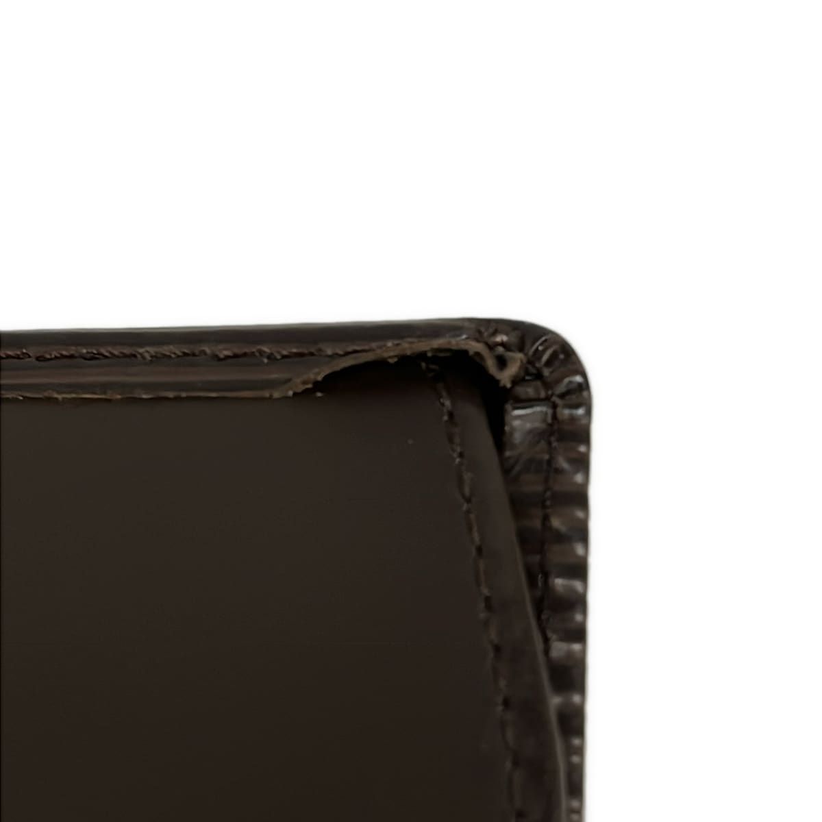 Louis Vuitton Bifold Wallet Epi Porte-Monnaie Viennois Tresor Mocha Leather — view 7