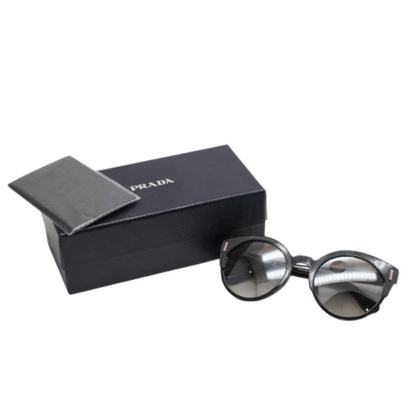 Prada Sunglasses 53 22 Eyewear Black Green