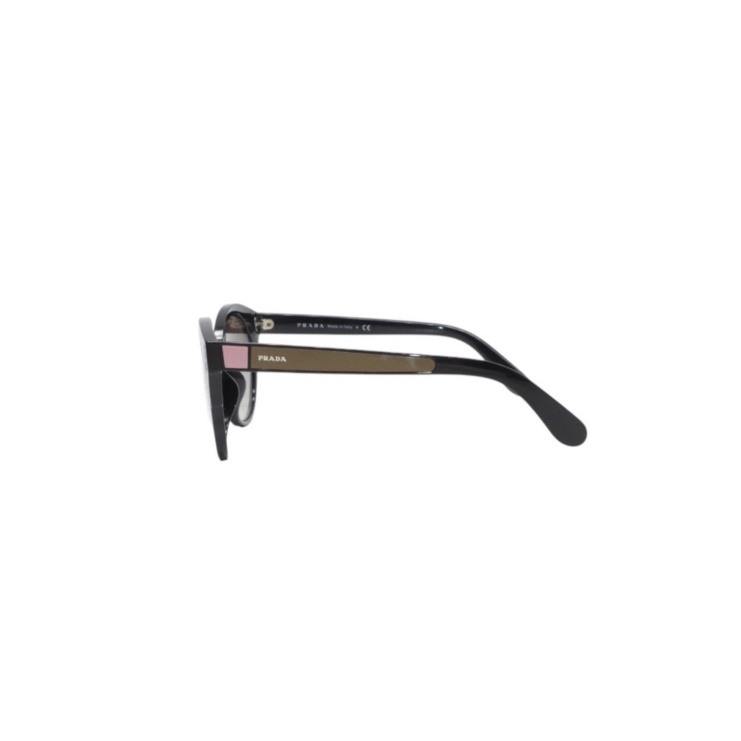 Prada Sunglasses 53 22 Eyewear Black Green — view 6