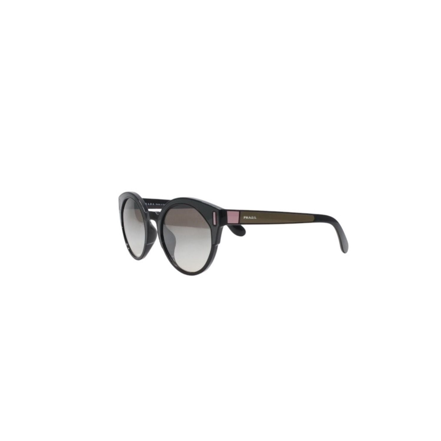 Prada Sunglasses 53 22 Eyewear Black Green — view 3