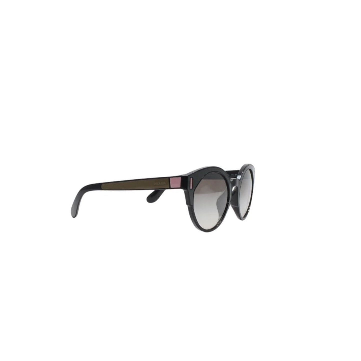 Prada Sunglasses 53 22 Eyewear Black Green — view 4