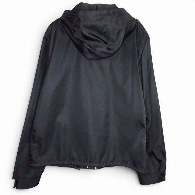 Prada Hooded Re-Nylon Jacket Black 54 XL — view 2