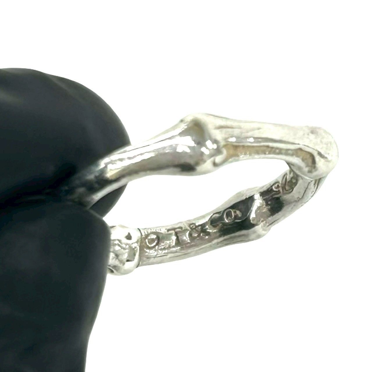 Tiffany & Co Bamboo 925 Sterling Silver Ring — view 3