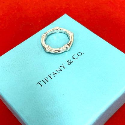 Tiffany & Co Bamboo 925 Sterling Silver Ring
